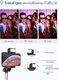 Selfie stick Mpow Mpow Handy Stick Bluetooth Selfie Stick do Statyw 4 w 1 Poręczny statyw z oświetleniem LED do iPhone'a 11 / XR / X / 8/7, Galaxy S20 / S9 / S8 / S7, Huawei P30 lite do 6,8 cala, Gopro / Mały aparat 2