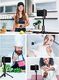 Selfie stick Mpow Mpow Handy Tripod Bluetooth Selfie Stick-Stand Light z pilotem i stabilnym statywem, obrotowy statyw 360 do iPhone SE iPhone 11 XS Max XR, Galaxy Note 10+ Note 10 S20 S20 + S10 9