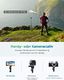 Statyw Mpow Statyw do telefonu Mpow 145 cm Statyw do selfie Bluetooth z wysuwanym pilotem, do iPhone 11 / iPhone SE / Galaxy S20, lampa pierścieniowa z otworem na śrubę 1/4 , maks. Obciążenie 6 kg 7