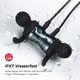 Słuchawki Mpow Słuchawki Bluetooth Mpow S15, wodoodporne Słuchawki IPX7, 8-10 godzin pracy / dźwięk stereo, Słuchawki sportowe do biegania / biegania, magnetyczny z mikrofonem 2