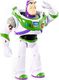 Figurka Mattel Mattel GFR28 - Toy Story 4 Talking Buzz Lightyear po niemiecku z 15 zdaniami, 17 cm figurki zabawek od 3 lat 4