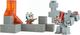 Figurka Mattel Minecraft GNF12 - Minecraft Dungeons Mini Battle Box z akcesoriami Redstone Monster, Valorie i Lava 5