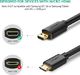 Kabel Ugreen HDMI Micro - HDMI 3m czarny (30104) 2