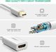 Adapter AV Ugreen DisplayPort Mini - HDMI biały (10460) 3