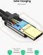 Kabel USB Ugreen Kabel UGREEN USB C do szybkiego ładowania kompatybilny z Samsung S10 S9 S8 A7 2017 M20, Huawei P30 lite P9, Sony Xperia XZ, HTC U11, Nokia 7 Plus, Xiaomi Mi 8 Mi 9 Aluminium (1M) 1