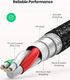 Kabel USB Ugreen Kabel UGREEN USB C do szybkiego ładowania kompatybilny z Samsung S10 S9 S8 A7 2017 M20, Huawei P30 lite P9, Sony Xperia XZ, HTC U11, Nokia 7 Plus, Xiaomi Mi 8 Mi 9 Aluminium (1M) 3