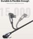 Kabel USB Ugreen Kabel UGREEN USB C do Lightning Złącze kątowe 90 stopni Certyfikat MFi Zasilanie Kabel USBC Lightning kompatybilny z iPhone SE 2020, 11 Pro, iPhone 11, iPhone XS, XR, Phone 8, Airpods Pro (2M) 3