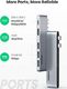 Stacja/replikator Ugreen UGREEN USB C Hub HDMI obsługuje MacBook Pro 16 cali, MacBook Pro 13 2020, MacBook Air 15 2019 Hub USB-C Adapter Thunderbolt 3 z 8K USB C, 4K HDMI, USB 3.0, zasilanie 100W 6