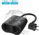 TECKIN Gniazdo WiFi Outdoor TECKIN 16A 4000W Wodoodporne gniazdo zewnętrzne z 2 wyjściami z pilotem aplikacji Inteligentny dom Inteligentne gniazdko Wi-Fi 1