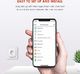 TECKIN Inteligentne gniazdo TECKIN WLAN, zestaw 4 gniazd Alexa, gniazda Smart Home mierzą zużycie energii, mogą być obsługiwane zdalnie, współpracuje z Google Home, TYLKO w sieci 2,4 GHz 5