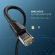 Ugreen Kabel UGREEN Cat 8 25000 Mb / si 2000 MHz Standardowy kabel LAN kategorii 8.1 Kabel Ethernet z RJ45 S / FTP Wielokrotne ekranowanie Kabel sieciowy obsługiwany dla routera, przełącznika, PS4 / 3, Smart TV (8 m) 6
