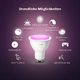 Philips Philips Hue White Color Ambiance GU10 LED 3-startowy zestaw, ściemnialny, 16 milionów kolorów, sterowany za pomocą aplikacji, kompatybilny z Amazon Alexa (Echo, Echo Dot) 1