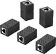 Ugreen Złącze UGREEN RJ45 Złącze sieciowe LAN Łącznik Ethernet Adapter LAN do kabla LAN, kabel Ethernet, kabel sieciowy, kabel połączeniowy, łącznik RJ45 dla Cat7, Cat8, Cat6, Cat5e, 5 szt. (czarny) 1