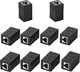 Ugreen Złącze Ethernet UGREEN RJ45 Złącze LAN Łącznik sieciowy Adapter Lan do kabla Lan, kabla Ethernet, kabla sieciowego, kabla połączeniowego, łącznika RJ45 dla Cat7, Cat8, Cat6, Cat5e, 10 szt. (czarny) 1