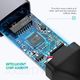 Karta sieciowa Ugreen UGREEN Adapter USB Ethernet USB 3.0 do RJ45 10/100/1000 Adapter USB do LAN Adapter sieciowy USB Adapter Gigabit do MacBooka, Ultrabooka, laptopa, PC pod Windows, Mac OS, Linux i Chrome OS, aluminium 6