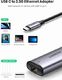 Karta sieciowa Ugreen UGREEN USB C do RJ45 2.5 Gigabit Ethernet Adapter Type C Lan Adapter 2.5G Adapter sieciowy Thunderbolt 3 Ethernet Adapter dla MacBook Pro, Mac Mini, MacBook, MacBook Air od 2018, iPad Pro 2018/2020 2