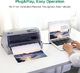Ugreen Kabel drukarki UGREEN Kabel połączeniowy drukarki Kabel aktywnego skanera Kabel USB A / B Wtyk USB 2.0 A do wtyku B Obsługiwane dla HP, Canon, Lexmark, Epson, Dell / pozłacane styki (15 m) 3