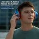 Słuchawki Srhythm Słuchawki bezprzewodowe Bluetooth 5.0, wersja Srhythm 2020 NC15 Over-Ear Składane z mikrofonami na lekcje online / dom / biuro / TV / PC / telefon 5