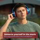Słuchawki Srhythm Słuchawki bezprzewodowe Bluetooth 5.0, wersja Srhythm 2020 NC15 Over-Ear Składane z mikrofonami na lekcje online / dom / biuro / TV / PC / telefon 6