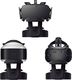 ElecGear Stojak na Słuchawki VR - stojak ElecGear z organizerem kabli na okulary PS VR, okulary wirtualnej rzeczywistości Google, stojak na gry 3D - PlayStation PSVR, Oculus Rift, HTC VIVE, Samsung Gear VR 2