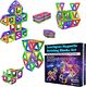 Desire Deluxe Desire Deluxe Magnetyczne klocki Magnet Montessori Zabawki dla dzieci Zestaw 40 szt. Oddziel od 3 4 5 6 7 8 lat, idealne zabawki edukacyjne dla dziewcząt i chłopców do koordynacji i budowania prezentów 1