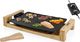 Grill elektryczny Princess Grill stołowy Princess w bambusowym designie - grill stołowy / grill teppanyaki - z płaską aluminiową płytą grillową odlewaną ciśnieniowo (33 x 25 cm) i 4 drewnianymi szpatułkami, 1600 watów, 103010 1