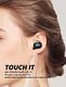 Słuchawki Bluedio Słuchawki Bluedio Bluetooth T Elf 2 w uchu Słuchawki Bluetooth 5.0 z mikrofonem, sterowanie dotykowe, dźwięk stereo HD, etui z funkcją ładowania, 35 godzin pracy 4