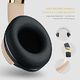 Słuchawki Doqaus Słuchawki Bluetooth DOQAUS , [do 52 godzin] Słuchawki bezprzewodowe z 3 trybami EQ, składany zestaw słuchawkowy stereo HiFi z mikrofonem, miękkie nauszniki do iPhone'a / iPada / Androida / laptopa (szary asfalt) 6