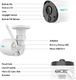 Kamera IP Reolink Kamera Reolink Argus Eco WLAN Kamera IP z baterią zewnętrzną, bezprzewodowa, 1080p HD, z gniazdem kart SD, czujnikiem ruchu PIR, 2,4 GHz WLAN, IR night vision, 2-drożny dźwięk, wersja 2019 3