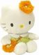 Hello Kitty Hello Kitty - 021493 - Jouet Premier Age - Pufa Pluszowa - Sukienka Różowa Sukienka - Niebieska Torba - 15 cm 1