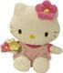 Hello Kitty Hello Kitty - 021493 - Jouet Premier Age - Pufa Pluszowa - Sukienka Różowa Sukienka - Niebieska Torba - 15 cm 2