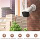 Kamera IP CACAGOO Kamera bezpieczeństwa poza WLAN, kamera IP CACAGOO WLAN IP66 wodoodporna z noktowizorem, dwukierunkowym dźwiękiem, detekcją ruchu, obsługą Alexa i 128G SD 1