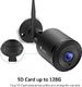 Kamera IP Ctronics Kamera zewnętrzna WLAN, kamera IP Ctronics zewnętrzna WiFi HD 1080P z szerokim kątem 110 , dwukierunkowe audio, 30m IR Night Vision, wykrywanie ruchu, wodoodporność IP66, zdalny dostęp (czarny) 9