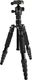 Statyw Mantona Lekki podróżnik Mantona - lekki aluminiowy statyw podróżny, niezwykle lekki 1,1 kg i kompaktowy 30,5 cm, funkcja jednej nogi, panoramiczna głowica kulowa 360do Arca-Swiss, z torbą, czarny 3