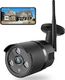 Kamera IP Netvue Kamera NETVUE , kamera 1080P WLAN zewnętrzna wodoodporna kamera bezpieczeństwa IP66 z noktowizorem, dwukierunkowym dźwiękiem, detekcją ruchu 1