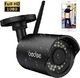 Kamera IP Bedee bedee WLAN IP kamera 1080P HD Kamera bezpieczeństwa IP66 1