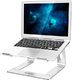 Nulaxy Podstawka na laptopa, Nulaxy Ergonomic Notebook Stand: uchwyt na komputer, uchwyt, podstawka do komputerów Dell, HP, Samsung, Lenovo, wszystkie notebooki 1015,6 cala, srebrne 1