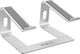 Nulaxy Podstawka na laptopa, Nulaxy Ergonomic Notebook Stand: uchwyt na komputer, uchwyt, podstawka do komputerów Dell, HP, Samsung, Lenovo, wszystkie notebooki 1015,6 cala, srebrne 2