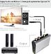 Adapter AV Avantree Avantree DAC02 konwerter DAC DA konwerter cyfrowo-analogowy konwerter audio, adapter SPDIF Toslink z kablem optycznym, regulacja głośności, optyczne wejście koncentryczne telewizora, głośnik słuchawkowy 3,5 mm AUX RCA wyjście L / R 3