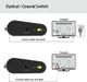 Adapter AV Avantree Avantree DAC02 konwerter DAC DA konwerter cyfrowo-analogowy konwerter audio, adapter SPDIF Toslink z kablem optycznym, regulacja głośności, optyczne wejście koncentryczne telewizora, głośnik słuchawkowy 3,5 mm AUX RCA wyjście L / R 5