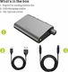 Adapter AV Avantree Avantree DAC02 konwerter DAC DA konwerter cyfrowo-analogowy konwerter audio, adapter SPDIF Toslink z kablem optycznym, regulacja głośności, optyczne wejście koncentryczne telewizora, głośnik słuchawkowy 3,5 mm AUX RCA wyjście L / R 6