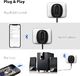 Adapter AV Avantree Avantree aptX Low Latency odbiornik Bluetooth do stereo z wtyczką, adapter bezprzewodowego odbiornika audio z kablem 3,5 mm aux cinch do strumieniowego przesyłania muzyki, system dźwiękowy HiFi - Roxa Plus 4