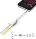 Avantree Avantree 2-drożny rozdzielacz słuchawkowy 3,5 mm, adapter audio Aux Y z podwójną wtyczką słuchawek, podwójny kabel rozdzielacza zestawu słuchawkowego do telefonów komórkowych iPhone smartfon tablet PC MP3 z gniazdem 3,5 - TR302 biały 5