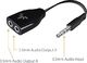 Adapter AV Avantree Avantree TR302 podwójny rozdzielacz słuchawkowy, adapter audio stereo AUX 3,5 mm gniazdo słuchawkowe, kompatybilny z iPhone, iPad, iPod, Samsung, smartfonami, odtwarzaczami MP3, czarny 6
