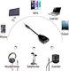 Adapter AV Avantree Avantree TR302 podwójny rozdzielacz słuchawkowy, adapter audio stereo AUX 3,5 mm gniazdo słuchawkowe, kompatybilny z iPhone, iPad, iPod, Samsung, smartfonami, odtwarzaczami MP3, czarny 7