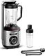 Blender kielichowy Bosch Blender próżniowy Bosch MMBV621M VitaMaxx (mocne mieszanie, funkcja automatycznej próżni + mieszanie, kruszarka do lodu, butelka na wynos, 1000 watów) srebrny 1