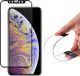 Wozinsky Wozinsky Full Cover Flexi Nano folia szklana szkło hartowane z ramką iPhone 12 Pro Max czarny uniwersalny 1