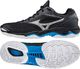 Mizuno Buty do piłki ręcznej Mizuno Wave Phantom 2 X1GA206045 X1GA206045 czarny 44 1