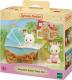 Figurka Epoch Sylvanian Families Wózek z Bliźniakami Królików (5432) 1