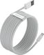 Kabel USB Baseus 2x USB-A - Lightning 1.5 m Biały (6953156230316) 4